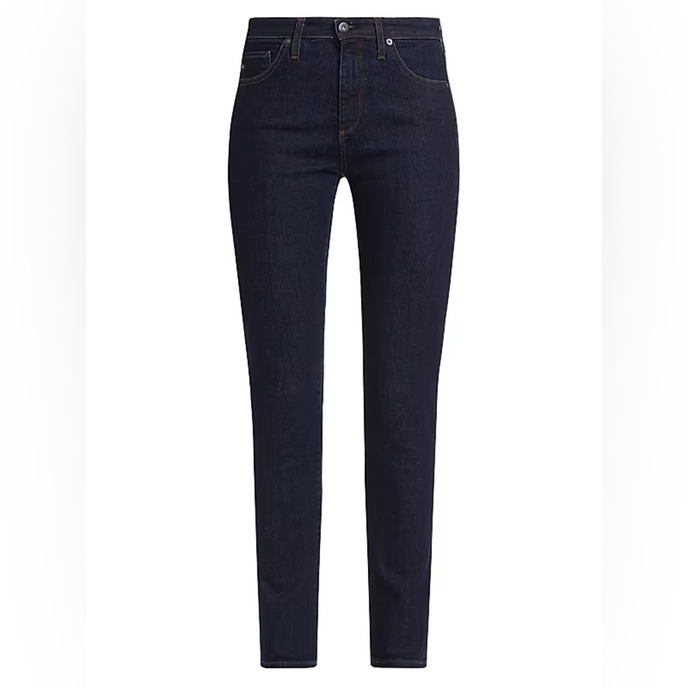AG Jeans Prima Mid-Rise Jean in “Indigo Winter”